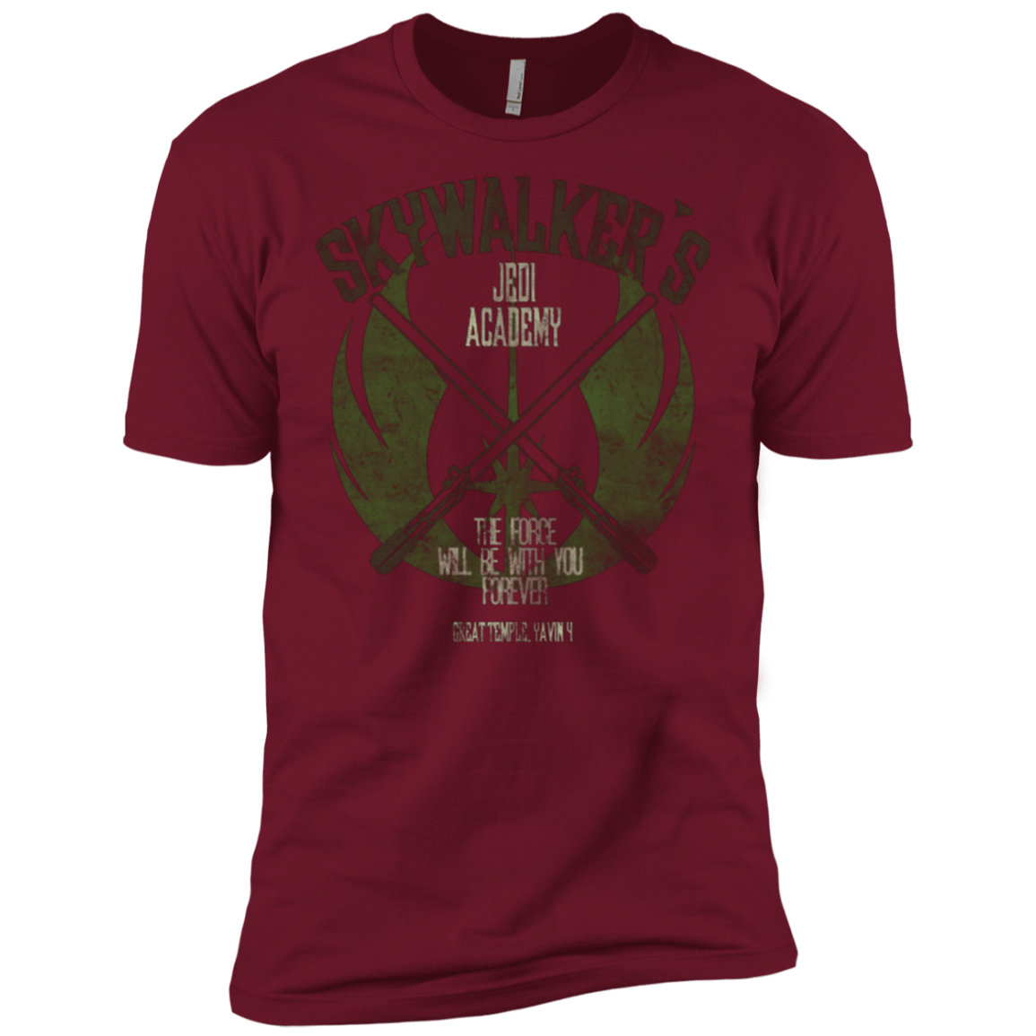 T-Shirts Cardinal / X-Small Skywalker's Jedi Academy Men's Premium T-Shirt