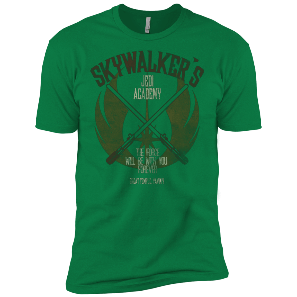 T-Shirts Kelly Green / X-Small Skywalker's Jedi Academy Men's Premium T-Shirt