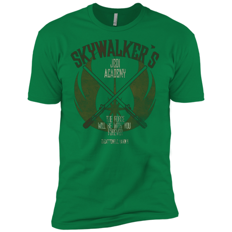 T-Shirts Kelly Green / X-Small Skywalker's Jedi Academy Men's Premium T-Shirt