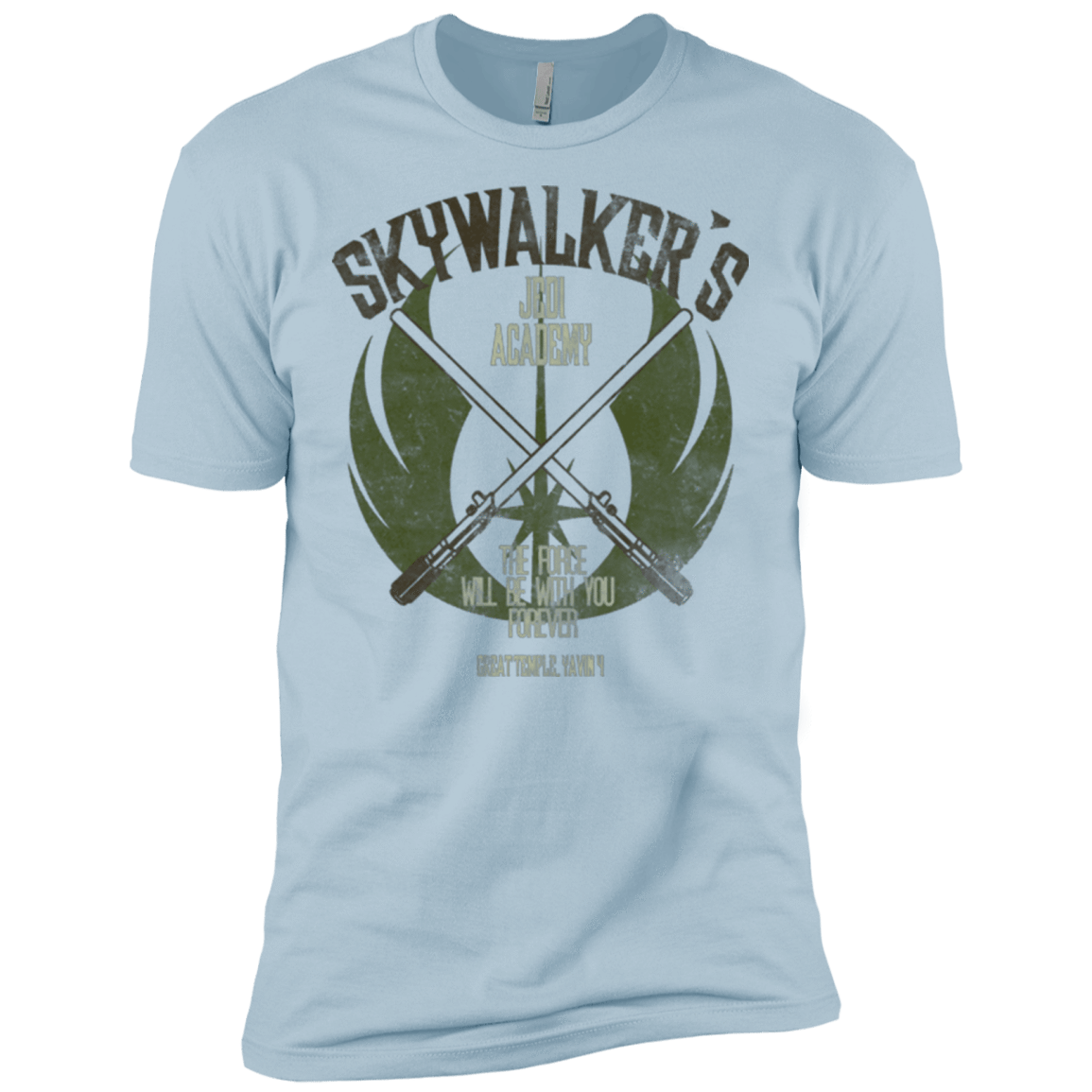 T-Shirts Light Blue / X-Small Skywalker's Jedi Academy Men's Premium T-Shirt