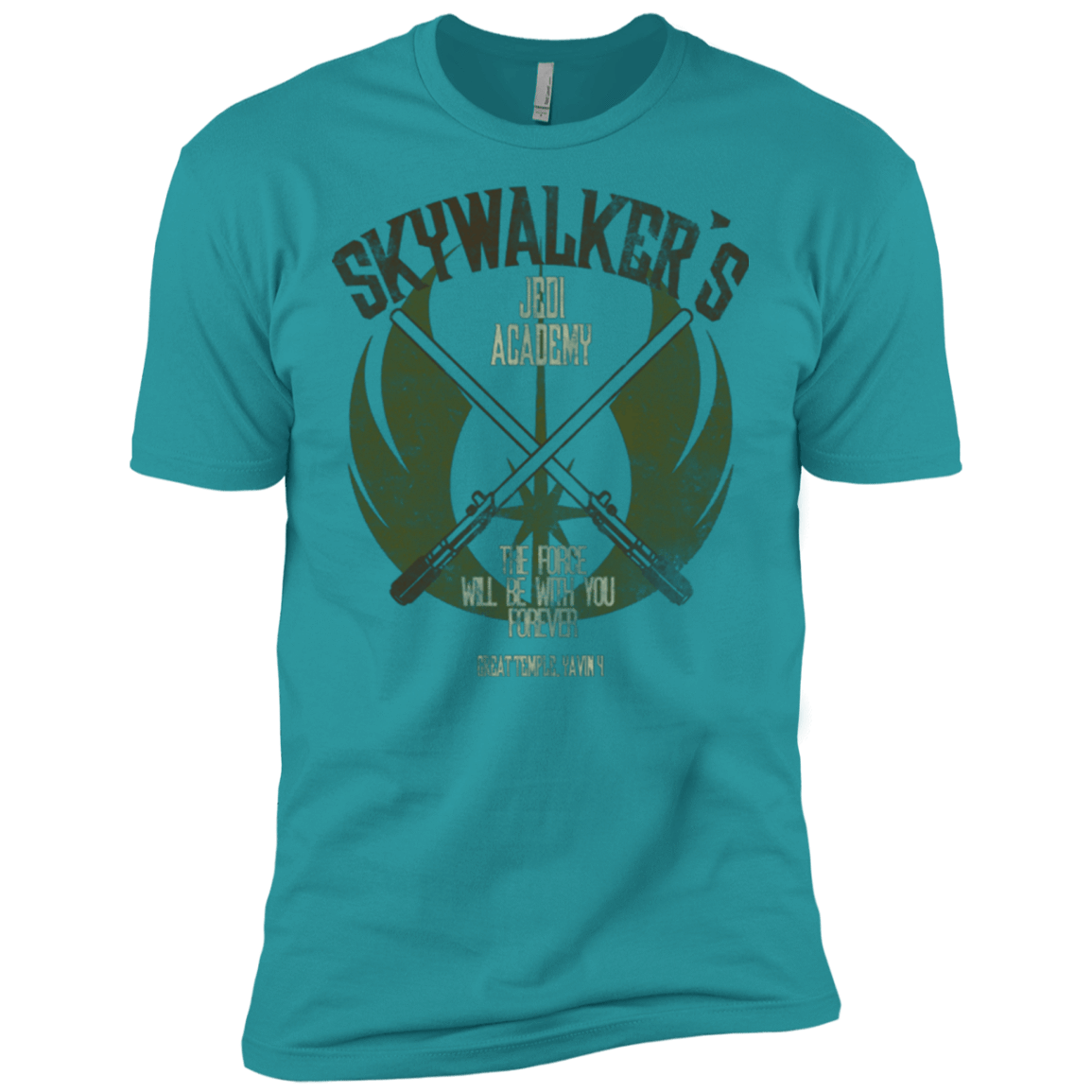 T-Shirts Tahiti Blue / X-Small Skywalker's Jedi Academy Men's Premium T-Shirt