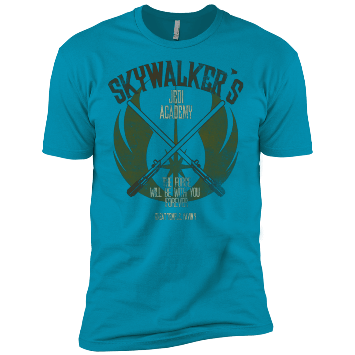 T-Shirts Turquoise / X-Small Skywalker's Jedi Academy Men's Premium T-Shirt