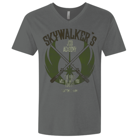 T-Shirts Heavy Metal / X-Small Skywalker's Jedi Academy Men's Premium V-Neck