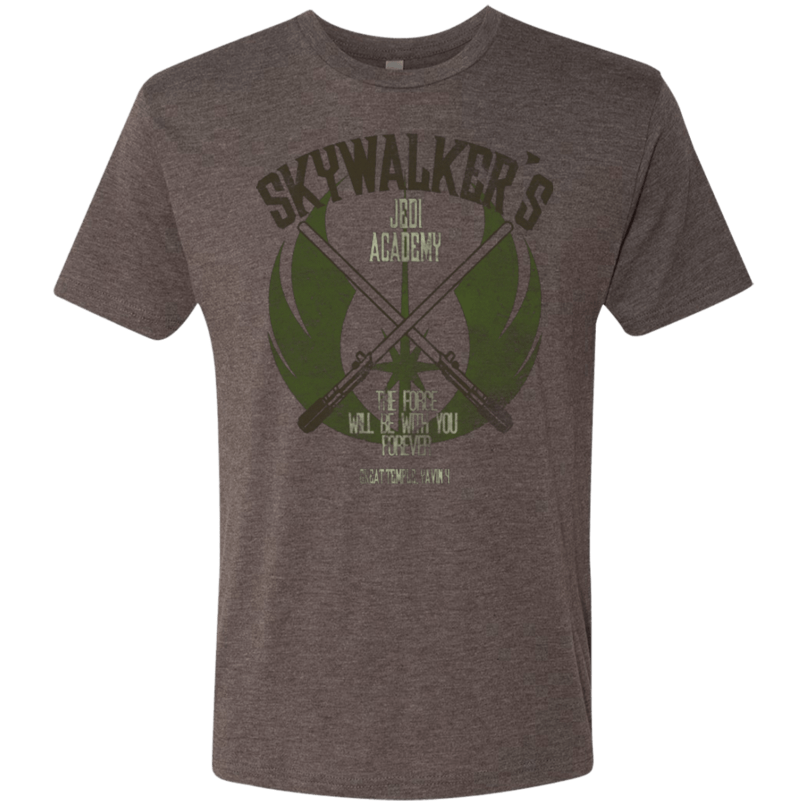 T-Shirts Macchiato / Small Skywalker's Jedi Academy Men's Triblend T-Shirt