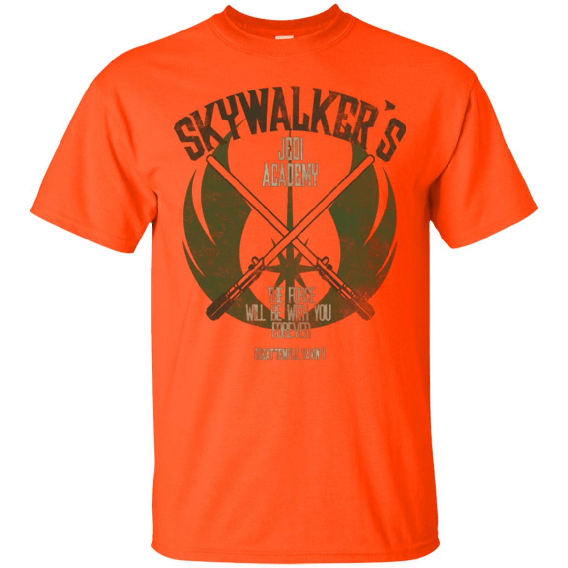 T-Shirts Orange / Small Skywalker's Jedi Academy T-Shirt