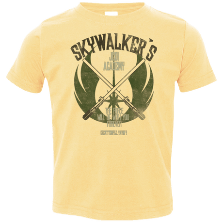 T-Shirts Butter / 2T Skywalker's Jedi Academy Toddler Premium T-Shirt