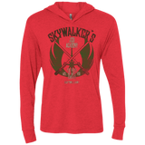T-Shirts Vintage Red / X-Small Skywalker's Jedi Academy Triblend Long Sleeve Hoodie Tee