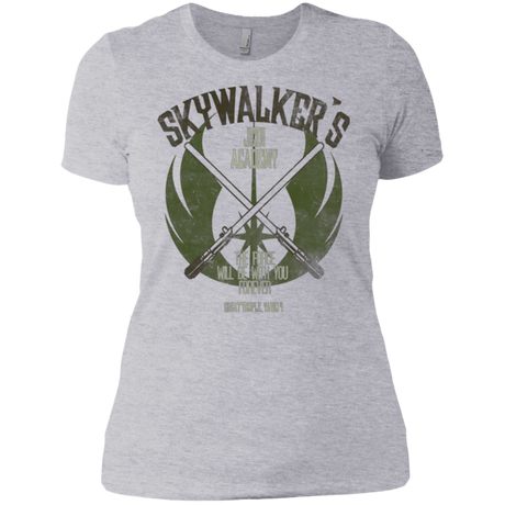 T-Shirts Heather Grey / X-Small Skywalker's Jedi Academy Women's Premium T-Shirt