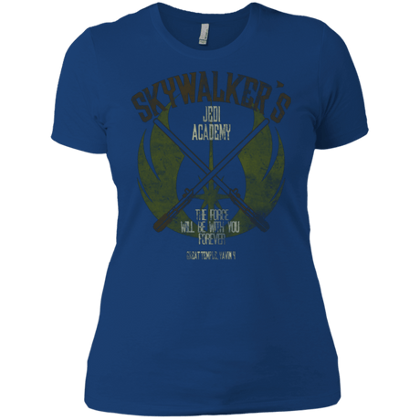 T-Shirts Royal / X-Small Skywalker's Jedi Academy Women's Premium T-Shirt