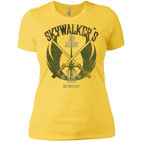 T-Shirts Vibrant Yellow / X-Small Skywalker's Jedi Academy Women's Premium T-Shirt