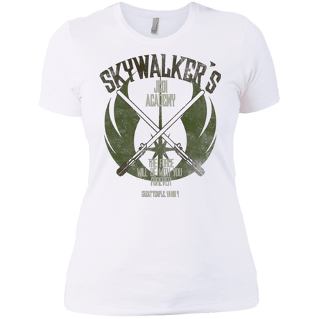 T-Shirts White / X-Small Skywalker's Jedi Academy Women's Premium T-Shirt