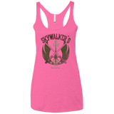 T-Shirts Vintage Pink / X-Small Skywalker's Jedi Academy Women's Triblend Racerback Tank