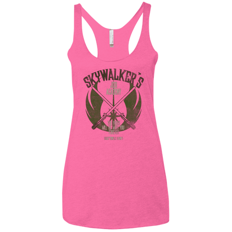 T-Shirts Vintage Pink / X-Small Skywalker's Jedi Academy Women's Triblend Racerback Tank