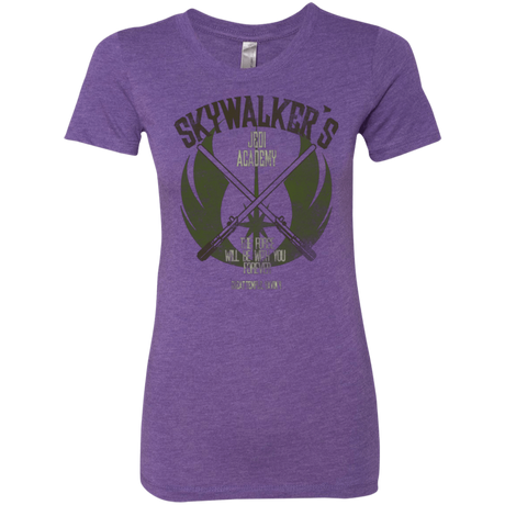 T-Shirts Purple Rush / Small Skywalker's Jedi Academy Women's Triblend T-Shirt