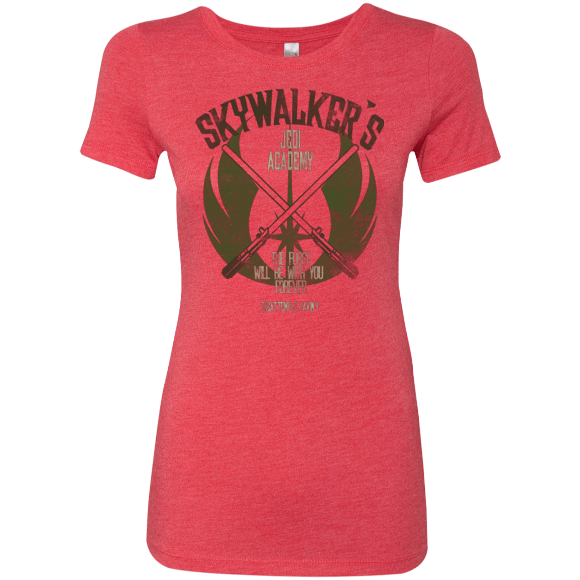 T-Shirts Vintage Red / Small Skywalker's Jedi Academy Women's Triblend T-Shirt