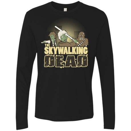 T-Shirts Black / Small Skywalking Dead Men's Premium Long Sleeve