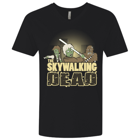 T-Shirts Black / X-Small Skywalking Dead Men's Premium V-Neck