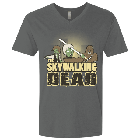 T-Shirts Heavy Metal / X-Small Skywalking Dead Men's Premium V-Neck