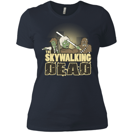 T-Shirts Indigo / X-Small Skywalking Dead Women's Premium T-Shirt