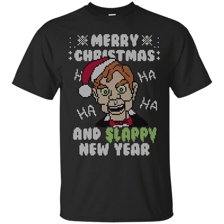 T-Shirts Black / S Slappy New Year T-Shirt