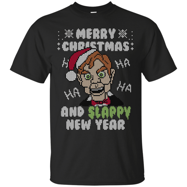 T-Shirts Black / S Slappy New Year T-Shirt