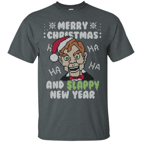 T-Shirts Dark Heather / S Slappy New Year T-Shirt