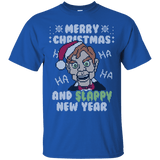 T-Shirts Royal / S Slappy New Year T-Shirt