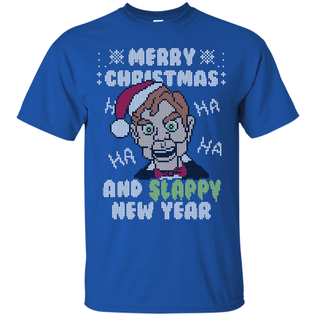 T-Shirts Royal / S Slappy New Year T-Shirt