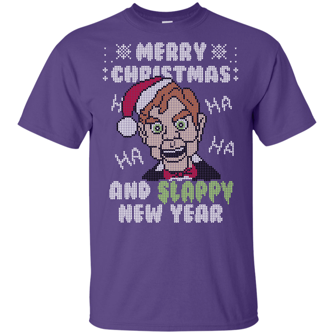 T-Shirts Purple / YXS Slappy New Year Youth T-Shirt