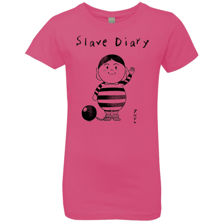 T-Shirts Hot Pink / YXS Slave Diary Girls Premium T-Shirt