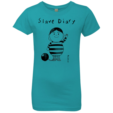 T-Shirts Tahiti Blue / YXS Slave Diary Girls Premium T-Shirt