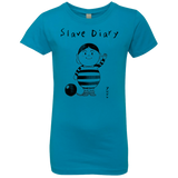 T-Shirts Turquoise / YXS Slave Diary Girls Premium T-Shirt