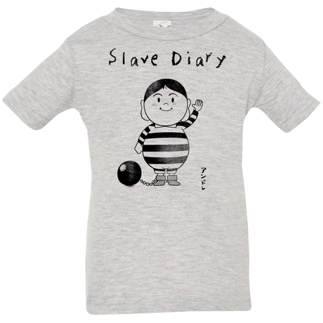 T-Shirts Heather Grey / 6 Months Slave Diary Infant Premium T-Shirt