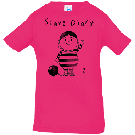T-Shirts Hot Pink / 6 Months Slave Diary Infant Premium T-Shirt