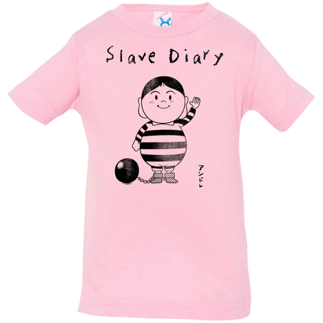 T-Shirts Pink / 6 Months Slave Diary Infant Premium T-Shirt
