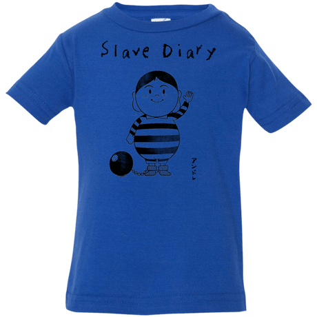 T-Shirts Royal / 6 Months Slave Diary Infant Premium T-Shirt