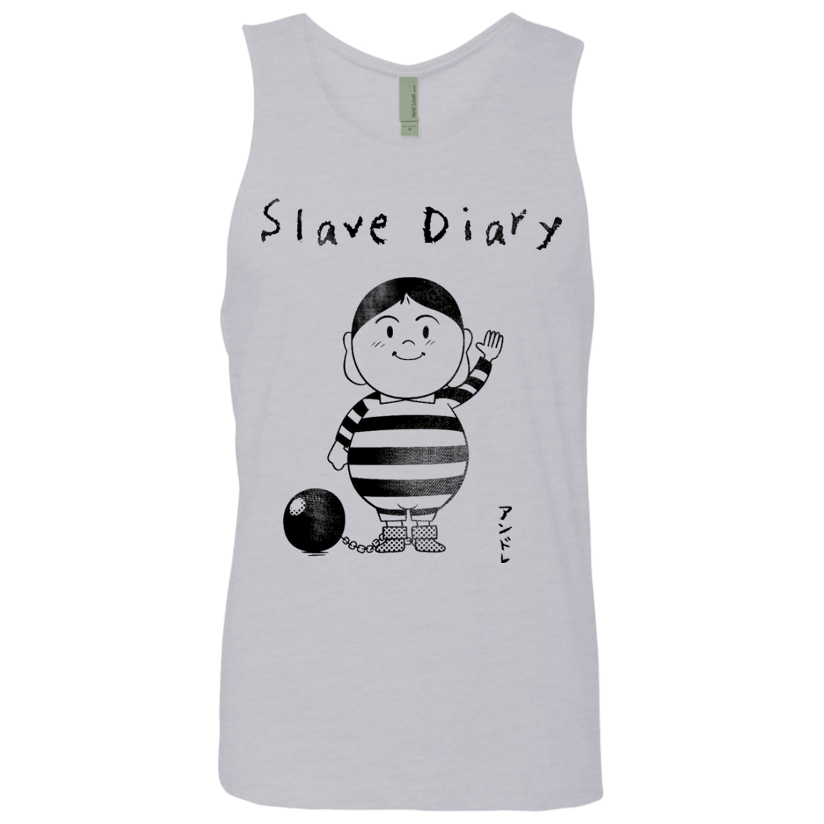 T-Shirts Heather Grey / S Slave Diary Men's Premium Tank Top