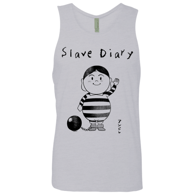 T-Shirts Heather Grey / S Slave Diary Men's Premium Tank Top