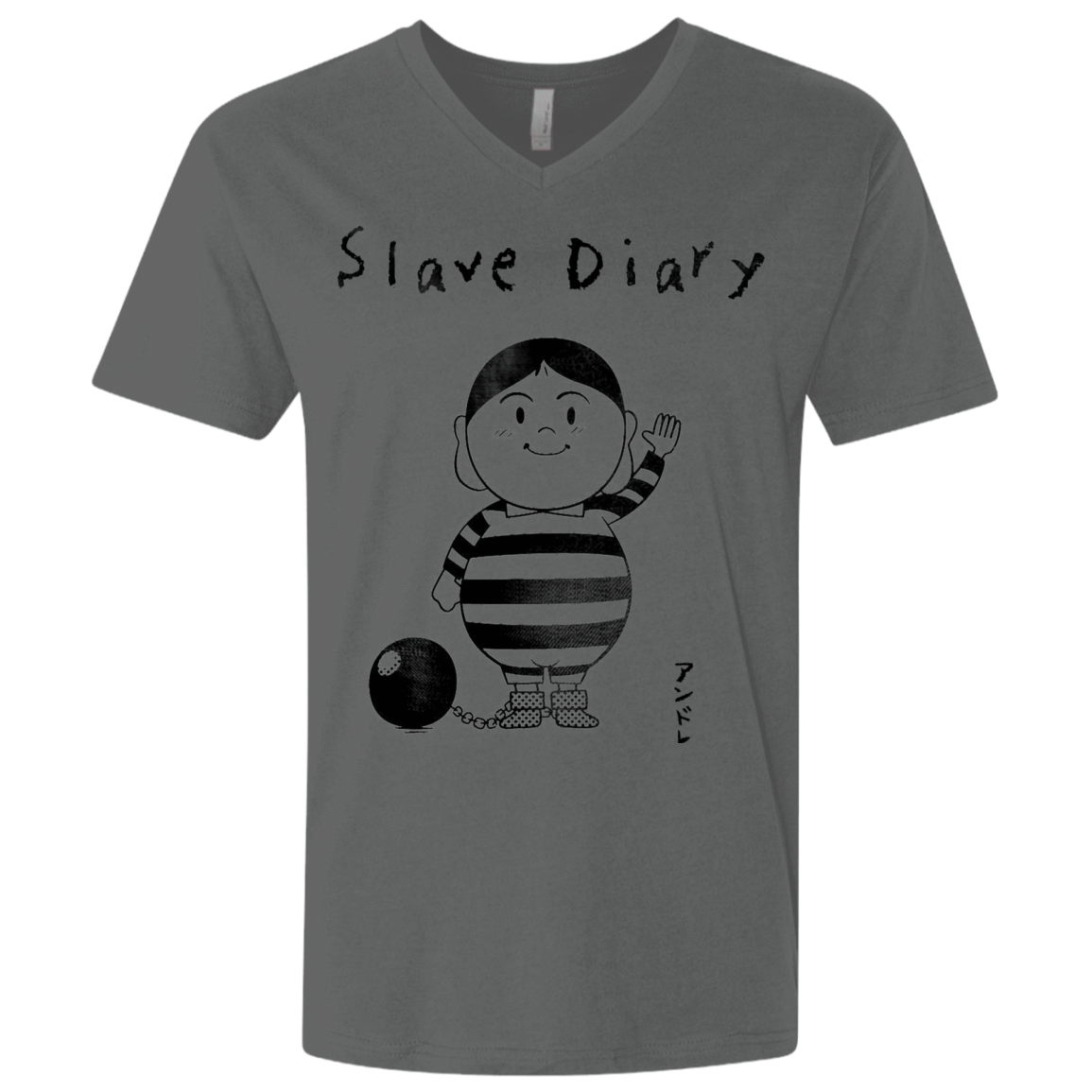 T-Shirts Heavy Metal / X-Small Slave Diary Men's Premium V-Neck