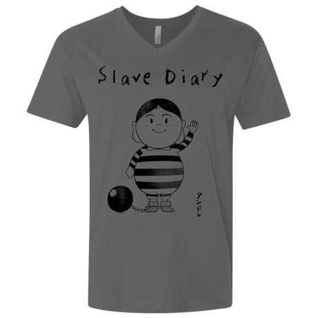 T-Shirts Heavy Metal / X-Small Slave Diary Men's Premium V-Neck