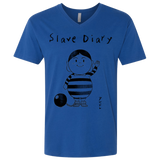 T-Shirts Royal / X-Small Slave Diary Men's Premium V-Neck