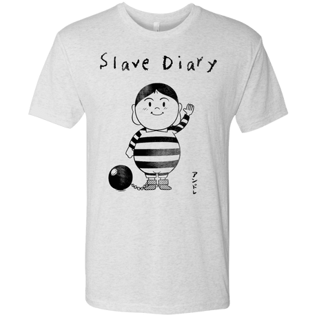 T-Shirts Heather White / S Slave Diary Men's Triblend T-Shirt
