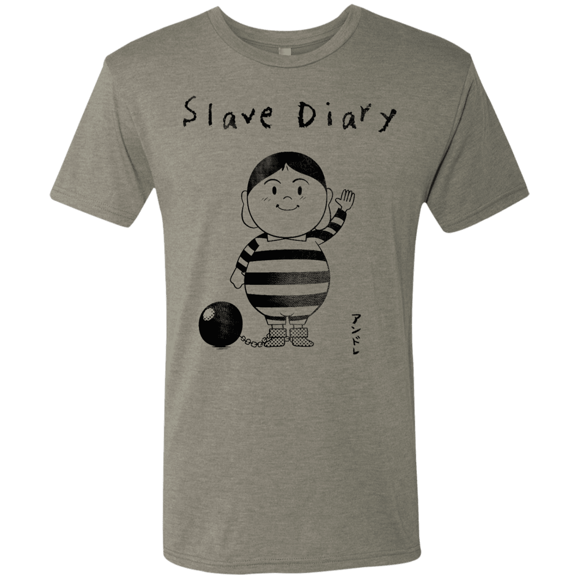 T-Shirts Venetian Grey / S Slave Diary Men's Triblend T-Shirt