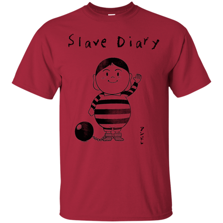 T-Shirts Cardinal / S Slave Diary T-Shirt