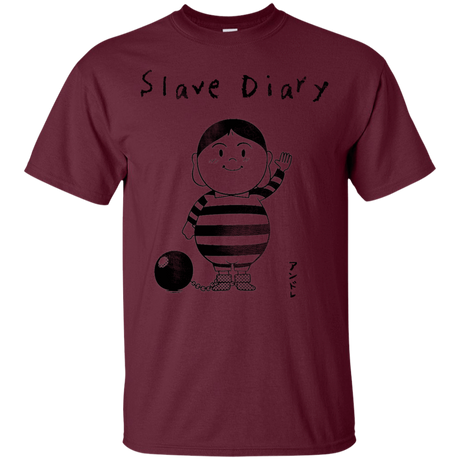 T-Shirts Maroon / S Slave Diary T-Shirt