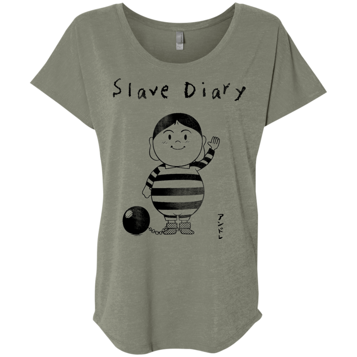 Slave Diary Triblend Dolman Sleeve
