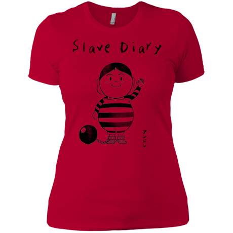 T-Shirts Red / X-Small Slave Diary Women's Premium T-Shirt