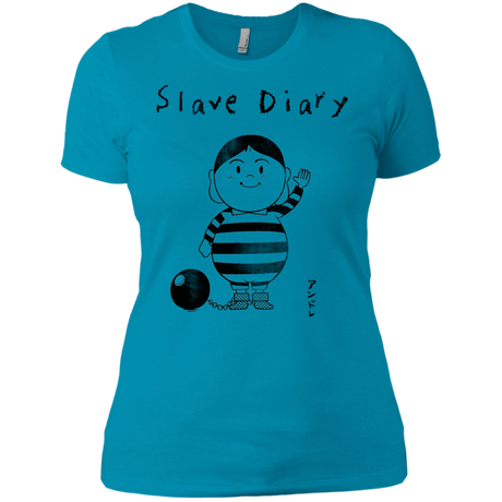 T-Shirts Turquoise / X-Small Slave Diary Women's Premium T-Shirt