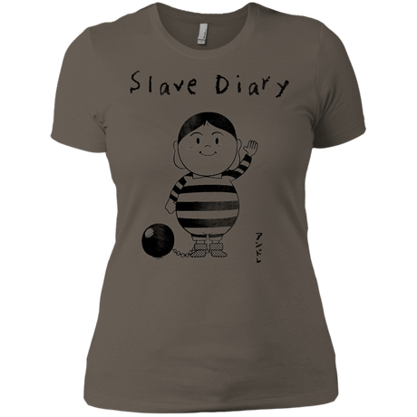 T-Shirts Warm Grey / X-Small Slave Diary Women's Premium T-Shirt