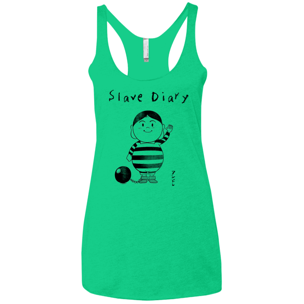 Slave Diary Women's Triblend Racerback Tank
